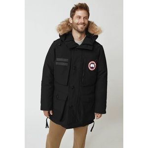Canada Goose Macculloch Winter Down Parka Coyote Fur $1399 Large